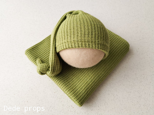 JARMO hat & wrap - newborn size