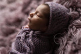 PURPLE HAZE AIR hat- newborn size