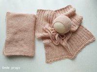 PINK SAND blanket- newborn size