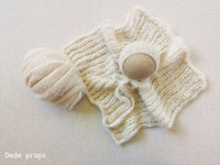 OFF WHITE MELODY blanket- newborn size