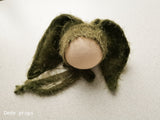 TREAT bunny bonnet - newborn size