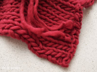 RED SNOW blanket- newborn size