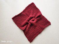 RUBY RED AIR blanket- newborn size