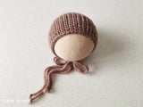 CLAY SNOW hat- newborn size