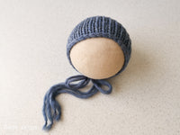 BLUE/VIOLET SNOW hat- newborn size