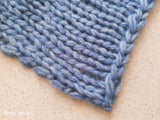 BLUE AIR blanket- newborn size