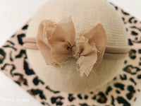 ABBIE headband & wrap - newborn size