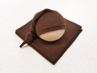 WESLEY hat & wrap - newborn size