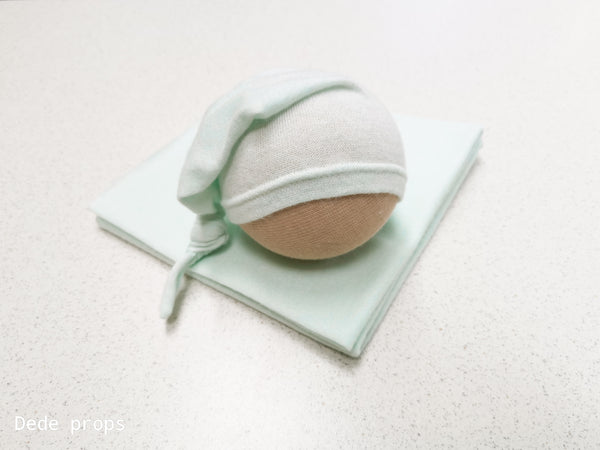 MAGNUS hat & wrap - newborn size