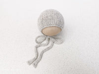 PEARL GREY AIR hat- newborn size