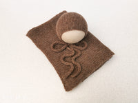 BROWN AIR blanket- newborn size