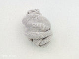 VIOLET GREY COTTON MERINO wrap- newborn size