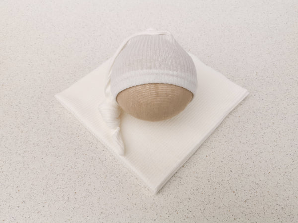 MACBETH hat & wrap - newborn size