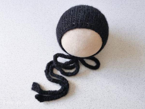 BLACK AIR hat- newborn size