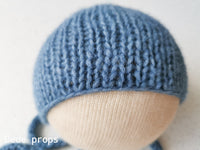 DENIM BLUE AIR hat- newborn size