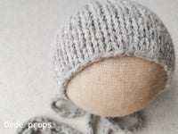 PEARL GRAY SKY hat- newborn size