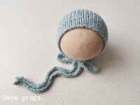 AQUAMARINE SKY hat- newborn size