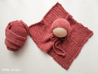 RED BRICK AIR blanket- newborn size